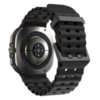 Aplicable a accesorios de correa de reloj Ultra de pulsera deportiva de silicona de 47 mm - details 8