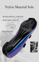 Nuevos zapatos de bicicleta de carretera, zapatillas de ciclismo para hombres, zapatillas de deporte para clítoris de montaña, tacos de ruta, zapatos planos de velocidad para bicicleta de cross, zapatos de Pedal Spd para mujeres - details 4
