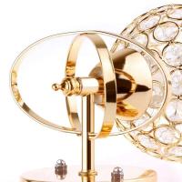 Candelabro de pared de cristal E27, lámpara de cabecera de dormitorio Simple y creativa, luces doradas/Plateadas para dormitorio - details 5