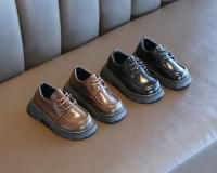Zapatos de Cuero Negro Moda Clásica para Bodas y Fiestas Suela Gruesa Adecuados para Niños y Niñas - details 6