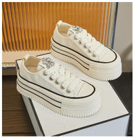 Nuevas Zapatillas Blancas Transpirables y Aumentadas Zapatos Casuales Versátiles para Mujeres - details 18