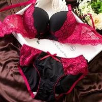 Conjunto de Lencería de Encaje para Mujer Conjunto de Sujetador con Braguitas Sexy - details 0