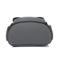 Mochila para ordenador portátil de alta calidad para hombre, morral grande de piel sintética, resistente al agua, con carga USB, para negocios, urbano - details 4