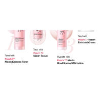 Anua Peach Niacinamide Cream, crema hidratante facial seca con vitamina B12, colágeno, ceramida, pantenol, cuidado coreano para - details 4