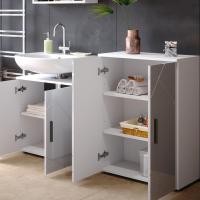 Armario de baño Mediano Irma, Blanco Alto Brillo, 60 x 81 cm - details 4