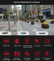 Minicámara HD A7 720P, videocámara de vídeo Digital, grabadora de Audio, 5M, cámara web infrarroja, Sensor de movimiento, Micro cámara de acción deportiva - details 8