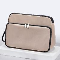 Neceser de doble capa para hombre, separación en seco y húmedo, organizador de artículos de tocador de viaje de gran capacidad, bolsa de lavado impermeable - details 3