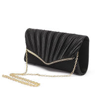 Bolso de noche con cadena para mujer, bolso de hombro para banquetes, comercio electrónico, Europa y Estados Unidos, sobre rojo con boca - details 2