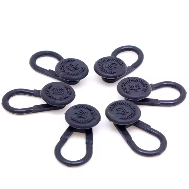 5 botones alargadores para pantalones, 10mm - 1