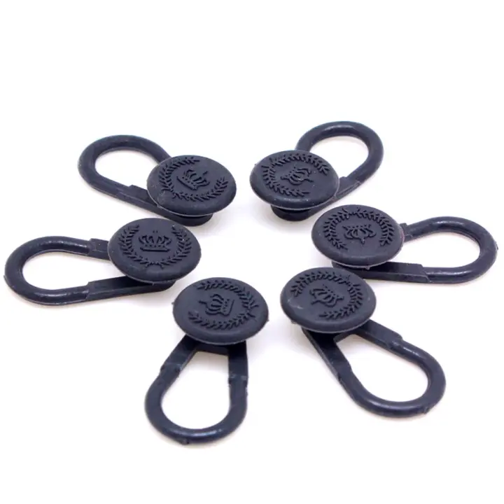 5 botones alargadores para pantalones, 10mm - 1