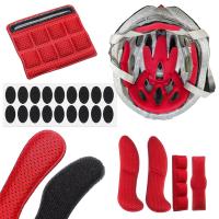 Almohadilla de esponja de protección Universal sellada para bicicleta y motocicleta, juego de almohadillas de espuma, Kit de acolchado interior para casco con red contra insectos - details 1