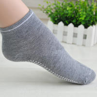 Calcetines de Yoga antideslizantes para mujer, medias de algodón con correas, vendaje, Pilates, Barre puro, Ballet, baile, descalzo, entrenamiento, 3 pares por lote - details 5