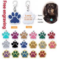 Etiqueta de Identificación Personalizada para Mascotas Collar de Acero Recubierto Forma Redonda - details 1