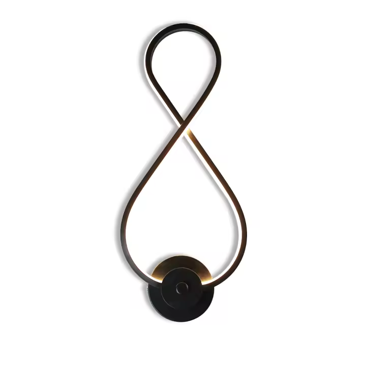 Lámpara LED de pared moderna para dormitorio, iluminación de pasillo interior, decoración de noche, AC85-265V, 24W - 1