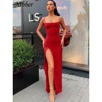Vestido Largo para Mujer Diseño Básico de Primavera con Cordones Ajuste Midi - details 8