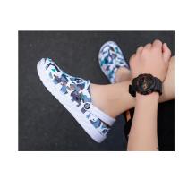 Sandalias ligeras de EVA para hombre, zapatos informales con agujeros, zuecos para amantes del jardín en casa, zapatillas planas de playa al aire libre, talla grande 49 - details 34
