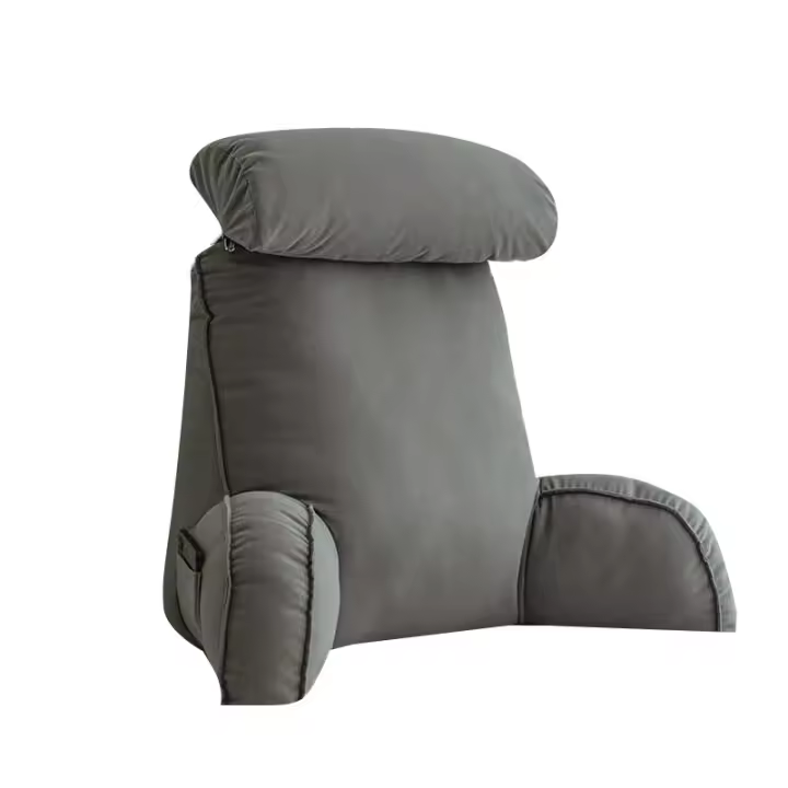 Almohada de Cabeza de Poliéster 100% Almohada de Lectura de Espalda con Soporte de Cuerpo - 1