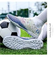 Tacos antideslizantes para niños, niños, niñas, empresa de entrenamiento de alta calidad, pista de tierra y campo de fútbol al aire libre, deportes - details 7