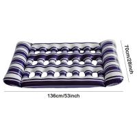 Cama inflable de agua para dormir, tumbona flotante de PVC, colchón de aire plegable para piscina, juguetes de natación al aire libre - details 11
