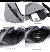 Bolsa de Pecho Compacta Anti Robo Bolsa de Viaje Deportiva Mini con Jack para Auriculares - details 4