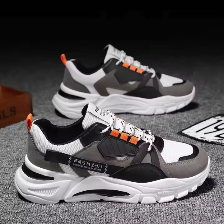 Zapatos deportivos transpirables refrescantes para correr a la moda y a la moda, zapatos para caminar para hombres - 1