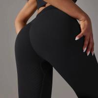 Leggings sin costuras para mujer, leggings de gimnasio de cintura alta, control de barriga, entrenamiento para correr, pantalones de yoga - details 12