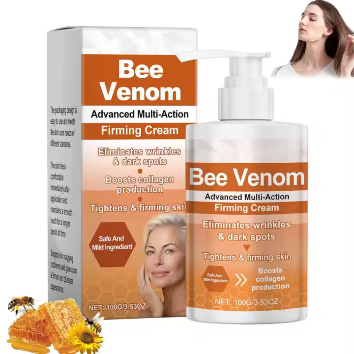 Crema mult acción ApisDerm BotoxBee, cremas de eliminación de Botox, crema reafirmante avanzada y reductora de arrugas, reafirmantes de veneno de abeja Botox - 1