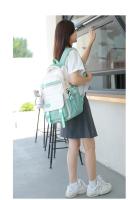 Mochila escolar Kawaii para niñas, bolso de hombro de viaje grande, impermeable, portabilidad, adolescentes, estudiantes uniformes - details 7