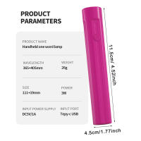 Secador de Pelo Portátil Mini USB Secado Rápido Profesional UV LED para Manicura en Casa - details 8