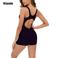 Bañador de una pieza para mujer, traje de baño atlético, traje de baño deportivo para entrenamiento - details 12