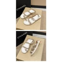 Estilo famoso sandalias de suela plana zapatos de mujer 2025 verano nuevo conjunto de borla de perlas sandalias romanas de suela plana con punta - details 11