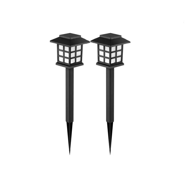 Luces solares LED impermeables para exteriores, camino de paisaje, Patio, entrada, 2-12 paquetes - 1