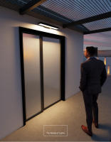 Luces LED con Sensor de movimiento para exteriores, candelabros modernos de pared Exterior, lámpara negra para casa, garaje y balcón - details 9