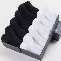 Conjunto de 3 Calcetines Bajos para Hombre - Negro, Blanco y Gris, Desodorantes y Absorbentes del Sudor, Tejido 100% Poliéster con Puños Acanalados para Deporte y Uso Diario - details 6