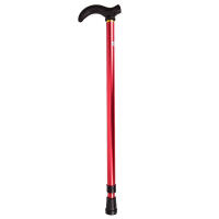 Bastón telescópico con puntas de goma para caminar, equipo de escalada corporal de aluminio para ancianos, 6 grados - details 4
