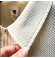 Polo de verano para hombre, camisa informal holgada de manga corta, cremallera de cuello medio, diseño de cárdigan, transpirable, 2025 - details 12