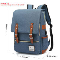 Mochila escolar adolescentes para portátil con puerto de carga USB, elegante mochila de viaje resistente al agua - details 17