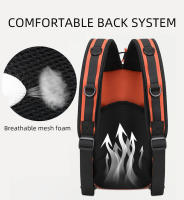 Mochila táctica para señuelos de pesca con soportes para caña, accesorios para cajas de peces grandes, para acampar al aire libre, senderismo, caza, bolso de hombro de viaje - details 4