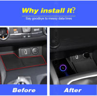 Cargador inalámbrico Qi Ford Kuga 2019-2023 Placa de carga rápida para teléfono móvil Accesorios de modificación del interior - details 2