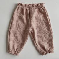 Pantalones de Verano para Bebé Organicos Estampado de Tigre Oso Floral - details 6