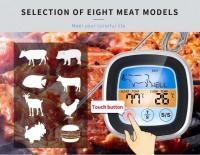 Termómetro Digital para alimentos con pantalla táctil, temporizador electrónico de cocina, temperatura para hornear carne a la barbacoa, cocinar, термометр для гриля - details 3