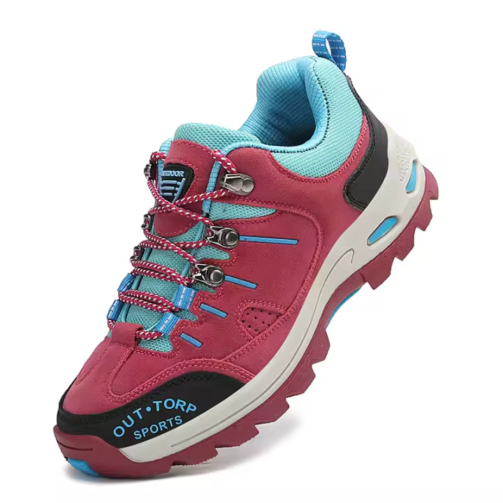 Zapatos de senderismo de marca para mujer, zapatillas de Trekking al aire libre, zapatos de viaje antideslizantes, transpirables, zapatos deportivos impermeables, zapatos de trabajo - 1