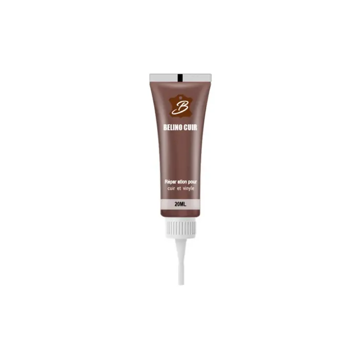 Crema de color complementario de cuero para reparar asientos de cuero de automóviles, chaquetas de cuero, arañazos y grietas, crema de color complementario de cuero - 1