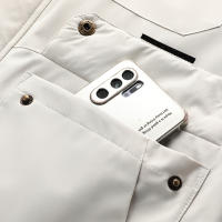 Chaqueta impermeable con capucha para hombre, abrigo informal a la moda, para exteriores, primavera y otoño - details 18