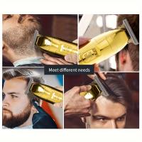 Afeitadora de barba profesional para hombres, máquina de corte de pelo, recortadora de precisión, recortadora de pelo inalámbrica, recortadora de hoja en T de espacio cero - details 7
