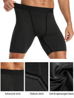 Shorts De Compresión Para Hombres Shorts Deportivos De Spandex Ropa Deportiva De Alto Rendimiento Para Correr Y Ejercitarse - details 0