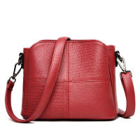 Bolsos de Hombro y Bandolera Retro para Mujeres en Cuero PU de Color Sólido Bolsos de Mensajero de Diseñador de Lujo Pequeños - details 1