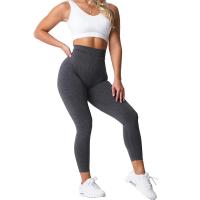 Pantalones de Yoga y Fitness para Mujer NVGTN Ethylene Seamless Leggings Spandex Elásticos Transpirables con Efecto Levantador de Cintura para Deportes de Ocio - details 3