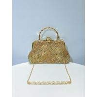 Nuevo estilo con tachuelas de diamantes para suegra, elegante bolso de noche de alta sociedad, bolso de fiesta corporal - details 21