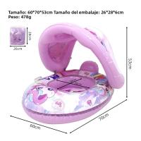 Anillo de asiento para sombrilla para niños, anillo de natación, protección solar, anillo de asiento para bote de agua pequeño para sombrilla, mango de cinturón inflable anillo de natación engrosado - details 2